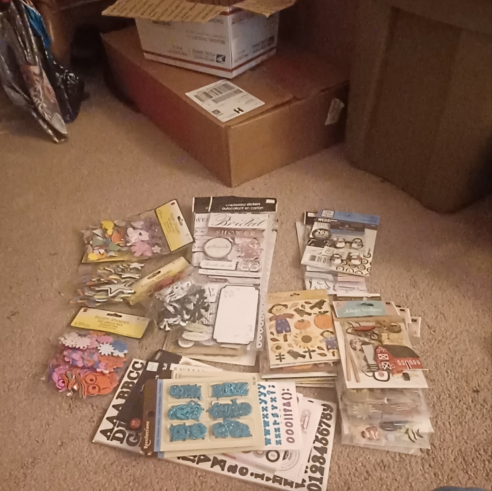 Scrapbook stickers